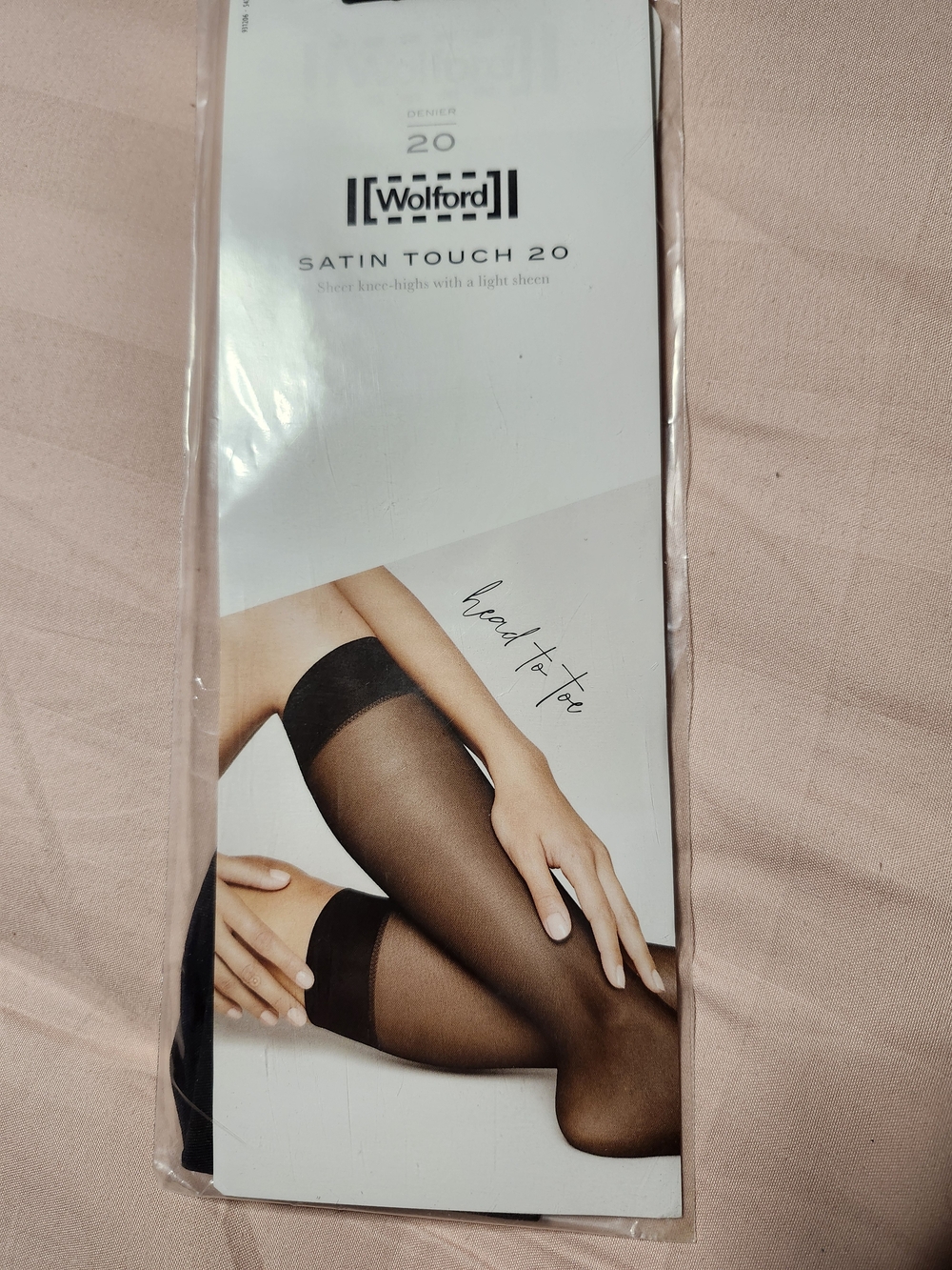 Austrian Luxury: Wolford Satin Touch 20 Knee-Highs — Exquisite Sheer Elegance